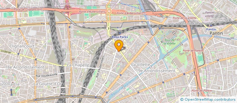 localisation de l'entreprise LES EDITIONS PARTENAIRES  PARIS