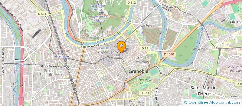 localisation de l'entreprise LES EDITIONS PARTY NEWS à GRENOBLE