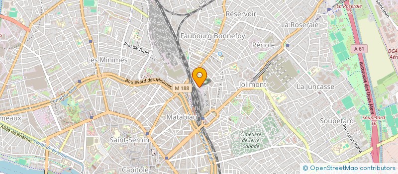localisation de l'entreprise LES EDITIONS PRESENTES à TOULOUSE