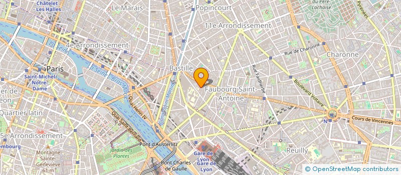 localisation de l'entreprise LES EDITIONS RETICULAIRES  PARIS