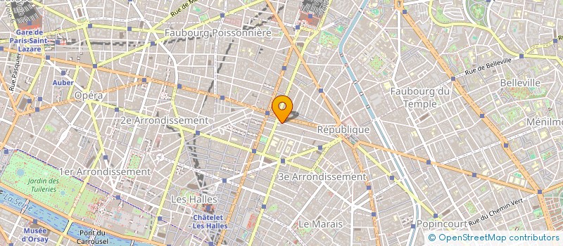 localisation de l'entreprise LES EDITIONS RETRIEVER  PARIS