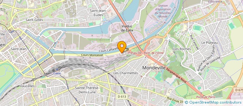 localisation de l'entreprise LES EDITIONS SKEPSI  MONDEVILLE