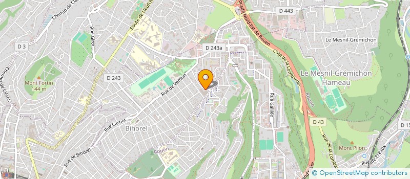 localisation de l'entreprise LES EDITIONS SLVH  BIHOREL