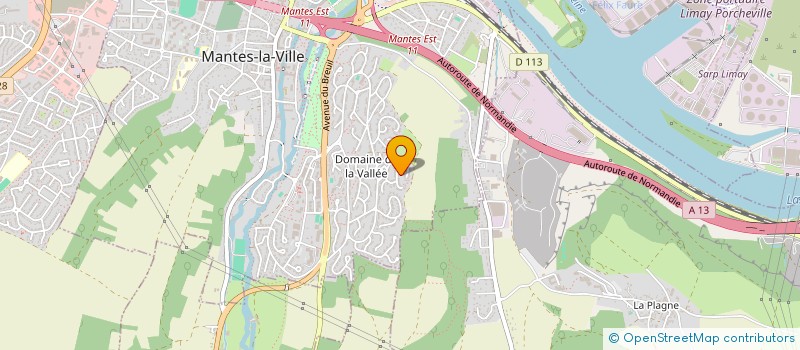 localisation de l'entreprise LES EDITIONS SMARA à MANTES-LA-VILLE