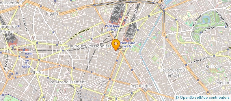 localisation de l'entreprise LES EDITIONS UTILES  PARIS