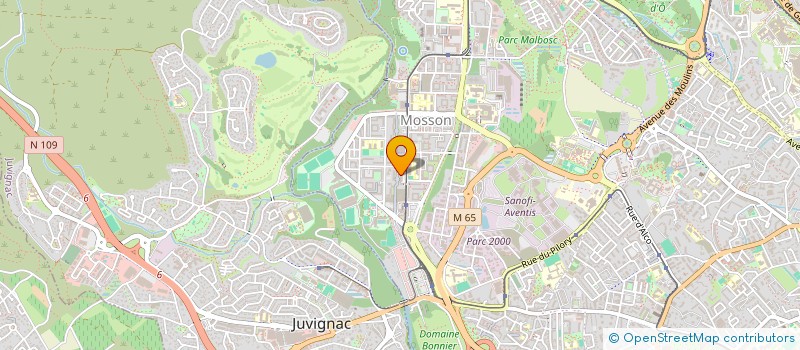 localisation de l'entreprise LES EDITIONS VIA DOMITIA  MONTPELLIER