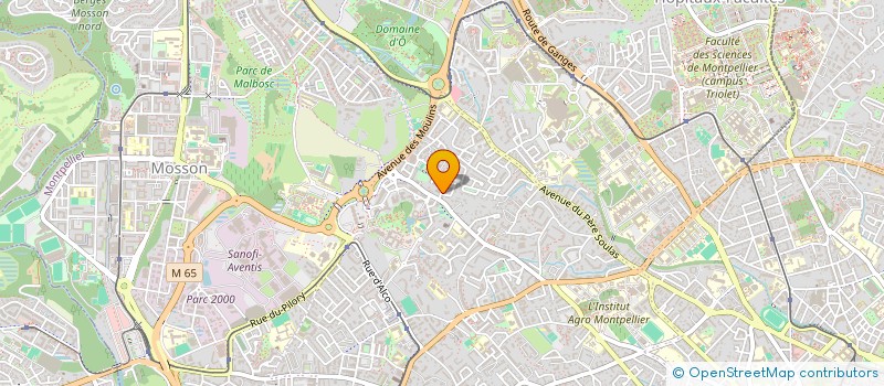 localisation de l'entreprise LES EFFRONTES DU MICRO à MONTPELLIER