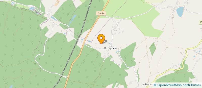 localisation de l'entreprise LES EFOUSNES  HADOL