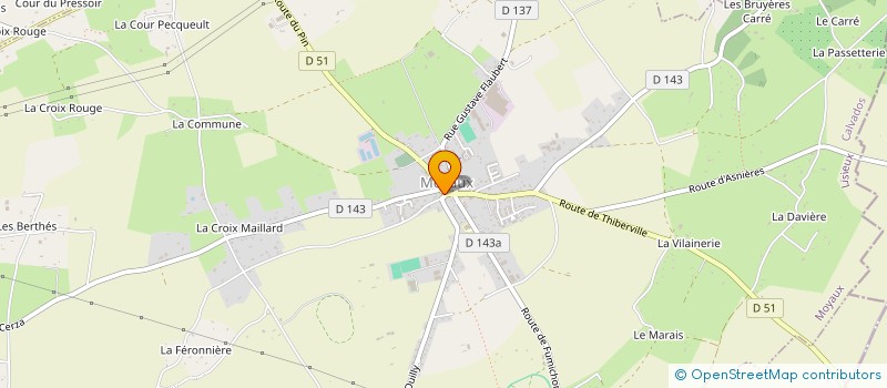 localisation de l'entreprise LES EGADES  CAEN