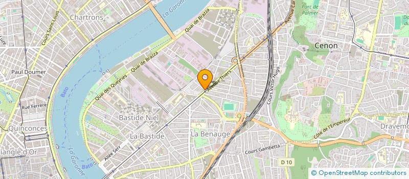 localisation de l'entreprise LES EGLISOTTES  BORDEAUX