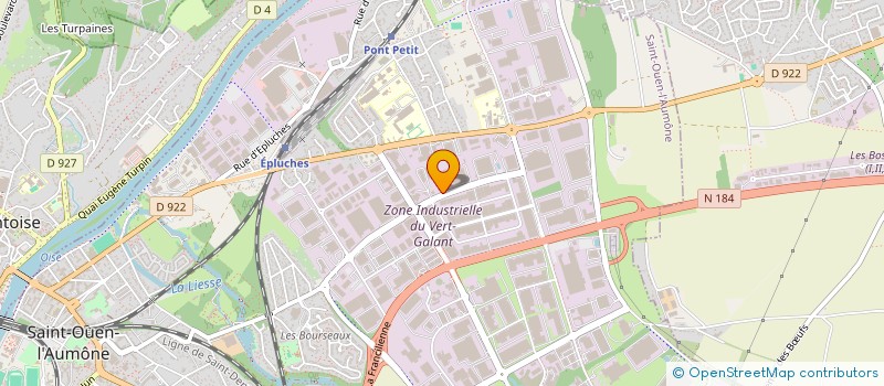 localisation de l'entreprise LES EGUILLETTES à SAINT-OUEN-L'AUMONE