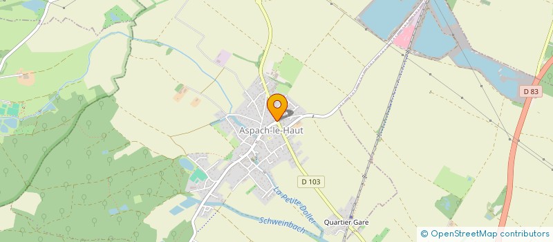 localisation de l'entreprise LES ELASTOMERES MANUFACTURES P. GODEL à STEINBACH