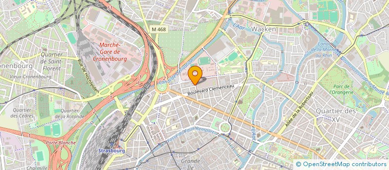 localisation de l'entreprise LES ELASTONAUTES à STRASBOURG