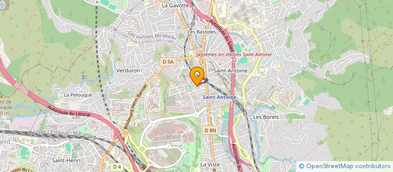 localisation de l'entreprise LES ELEVEURS D'INDIGENES ET EXOTIQUES à MARSEILLE