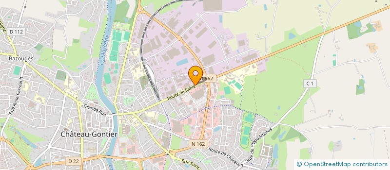 localisation de l'entreprise LES ELEVEURS MAYENNAIS à CHATEAU-GONTIER-SUR-MAYENNE