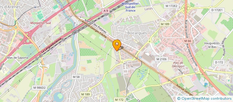 localisation de l'entreprise LES ELFES à LATTES