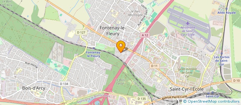 localisation de l'entreprise LES ELFES à FONTENAY-LE-FLEURY