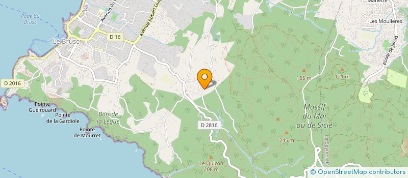 localisation de l'entreprise LES ELFES à SIX-FOURS-LES-PLAGES