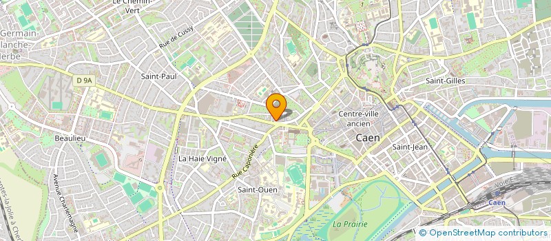 localisation de l'entreprise LES ELLES à CAEN