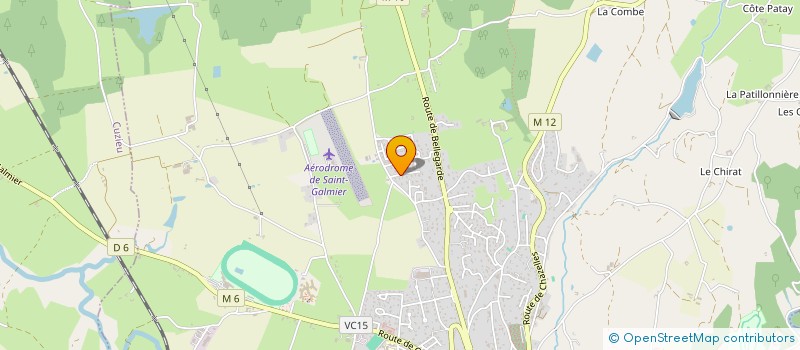 localisation de l'entreprise LES ELLES DE LA 205  SAINT-GALMIER