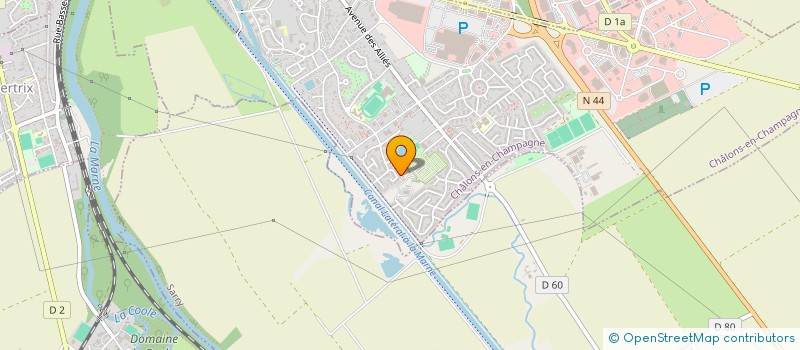 localisation de l'entreprise LES ELLES'RAID  CHALONS-EN-CHAMPAGNE