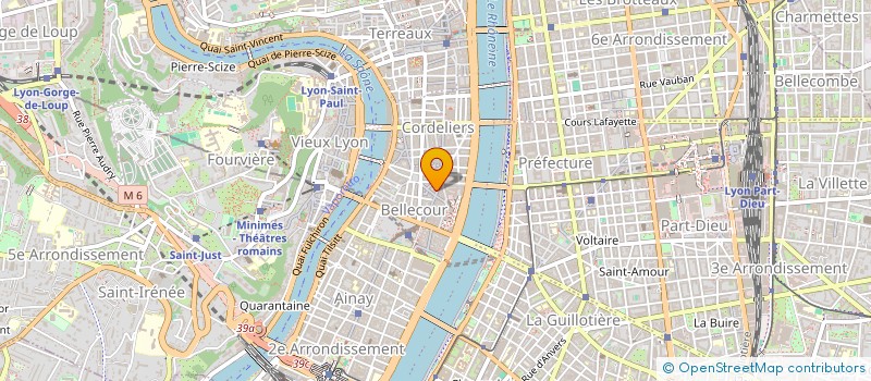 localisation de l'entreprise LES ELUS SOCIALISTES DE LYON  LYON