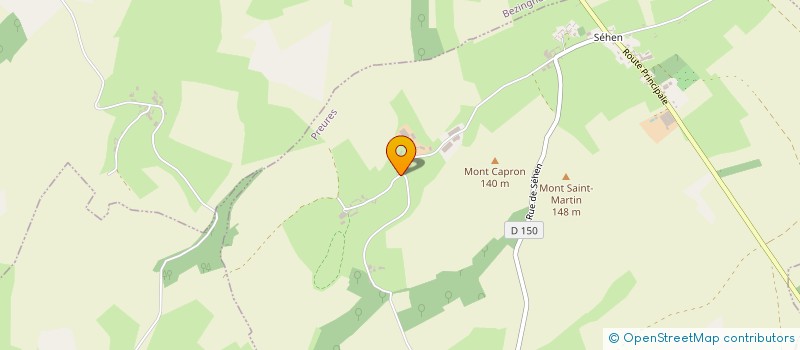 localisation de l'entreprise LES EMAUX DU GREEN  PREURES