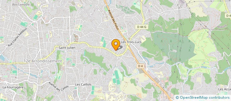 localisation de l'entreprise LES EMBIEZ à MARSEILLE