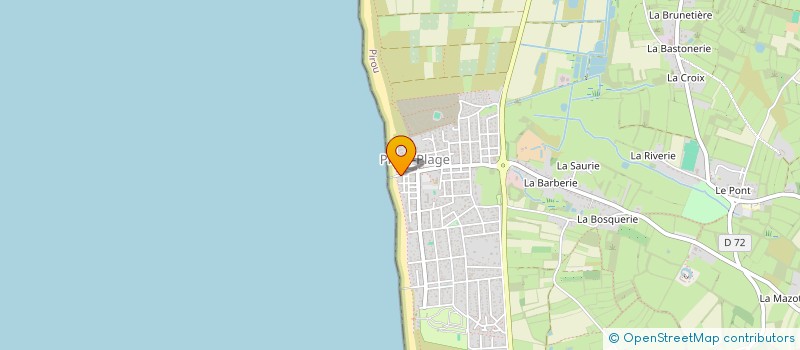 localisation de l'entreprise LES EMBRUNS  PIROU