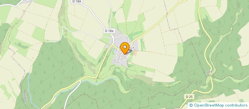 localisation de l'entreprise LES EMBRUNS  BASLIEUX