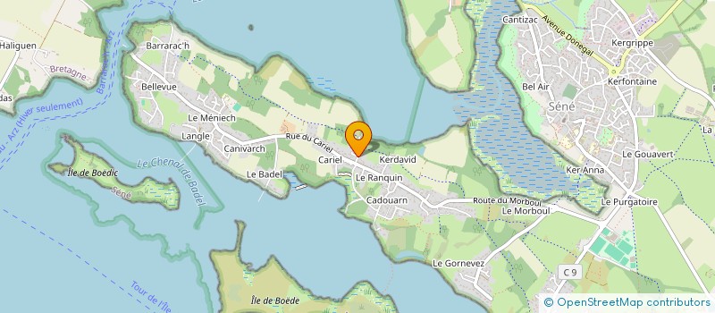 localisation de l'entreprise LES EMBRUNS à SENE