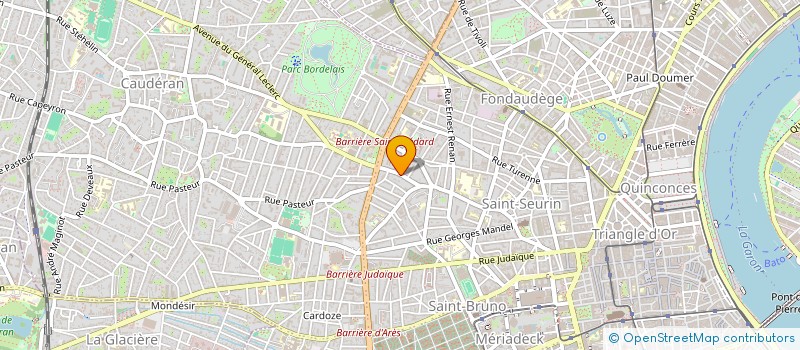 localisation de l'entreprise LES EMBRUNS  BORDEAUX