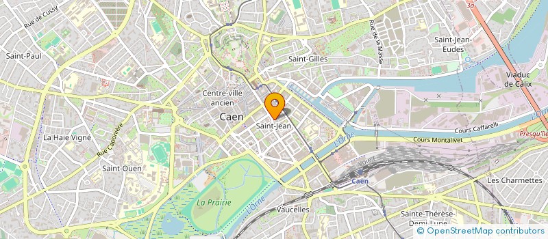 localisation de l'entreprise LES EMBRUNS à CAEN