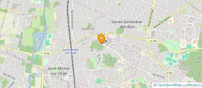 localisation de l'entreprise LES EMERAUDES DU BATIMENT à SAINT-MICHEL-SUR-ORGE