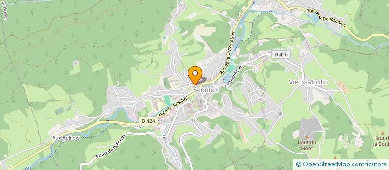 localisation de l'entreprise LES EMERGENTES  SENONES