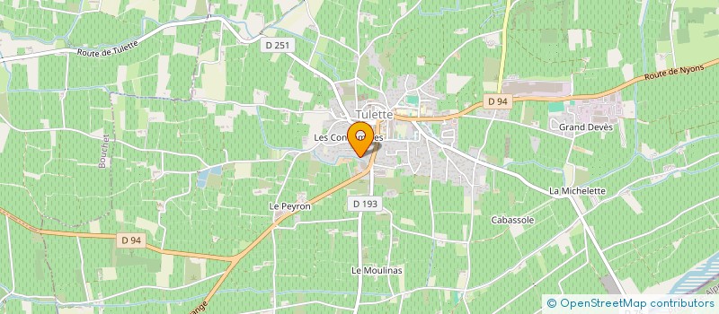 localisation de l'entreprise LES EMMETROPES DU MARAIS  BOUCHET