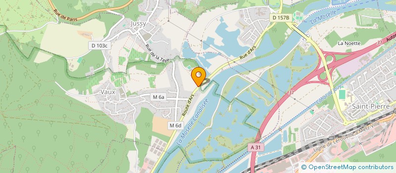 localisation de l'entreprise LES EMOTYS  VAUX