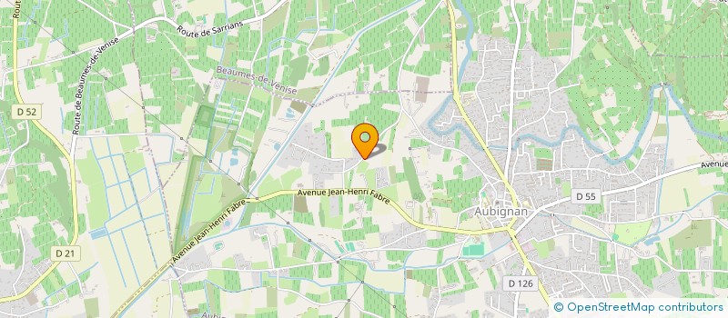 localisation de l'entreprise LES EMPAULETS  AUBIGNAN