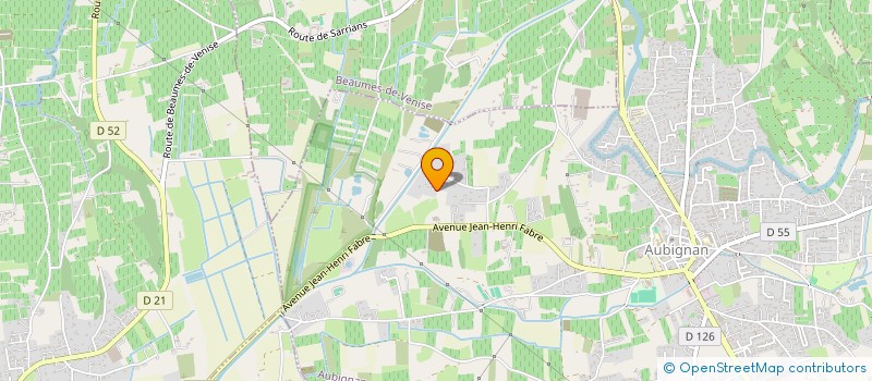 localisation de l'entreprise LES EMPAULETTES  AUBIGNAN