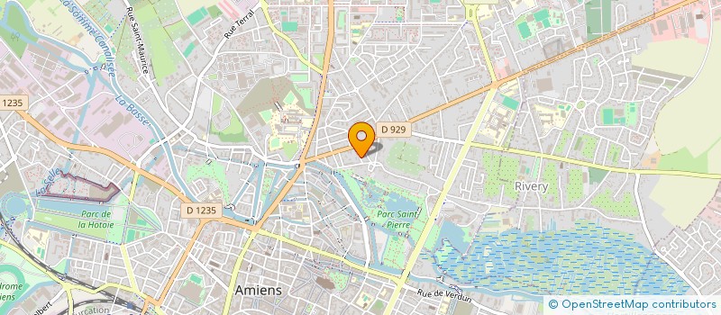 localisation de l'entreprise LES EMPEREURS DU JEU  AMIENS