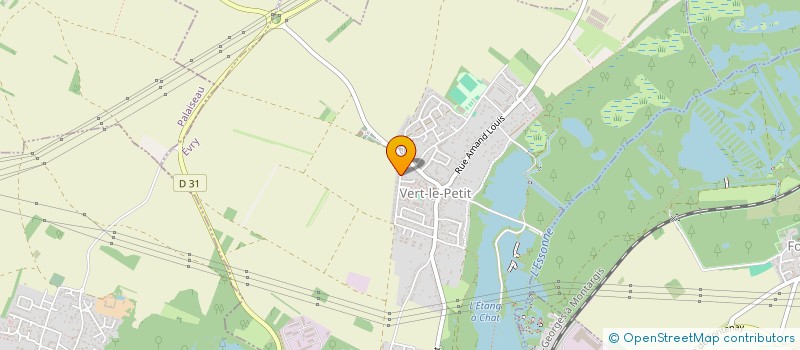 localisation de l'entreprise LES EN-CHANTEUSES  VERT-LE-PETIT