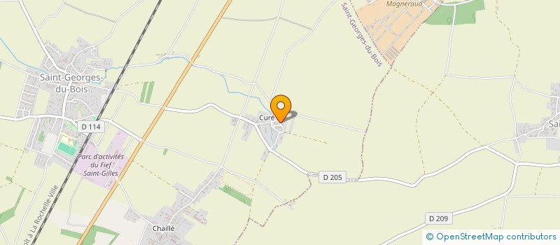 localisation de l'entreprise LES ENCHANT'COEUR  MARSAIS