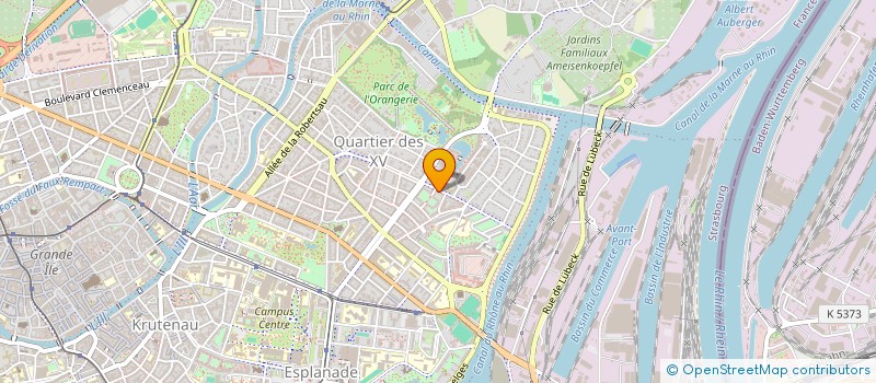 localisation de l'entreprise LES ENCHANTES à STRASBOURG
