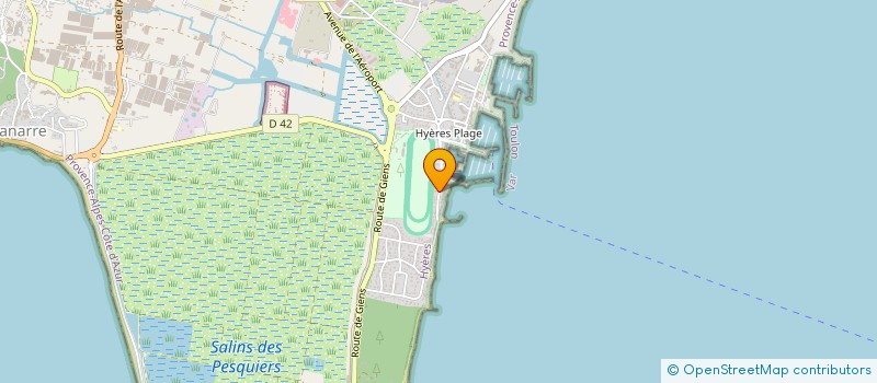 localisation de l'entreprise LES ENCHANTISTES à HYERES