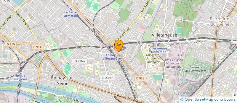 localisation de l'entreprise LES ENCHERES DU VAL D'OISE à MONTMAGNY