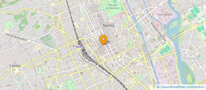 localisation de l'entreprise LES ENCUVES  NANCY