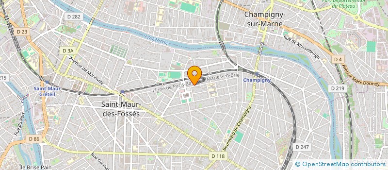 localisation de l'entreprise LES ENEIDES à SAINT-MAUR-DES-FOSSES