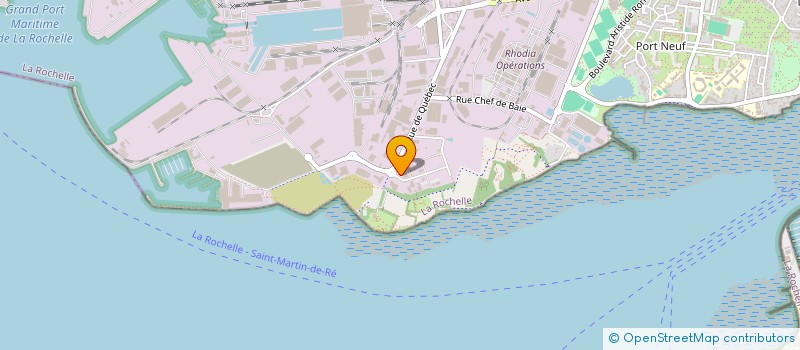 localisation de l'entreprise LES ENERGIES NOUVELLES à LA ROCHELLE