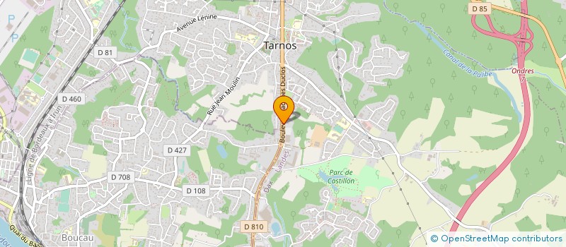 localisation de l'entreprise LES ENERGIES NOUVELLES  TARNOS