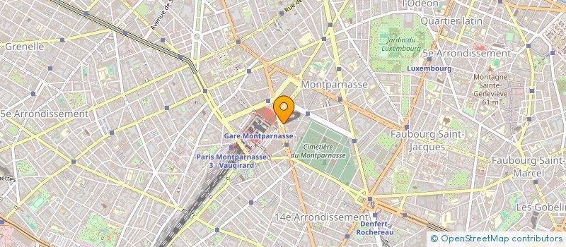 localisation de l'entreprise LES ENFANT DE L'IMPROMPTU  PARIS